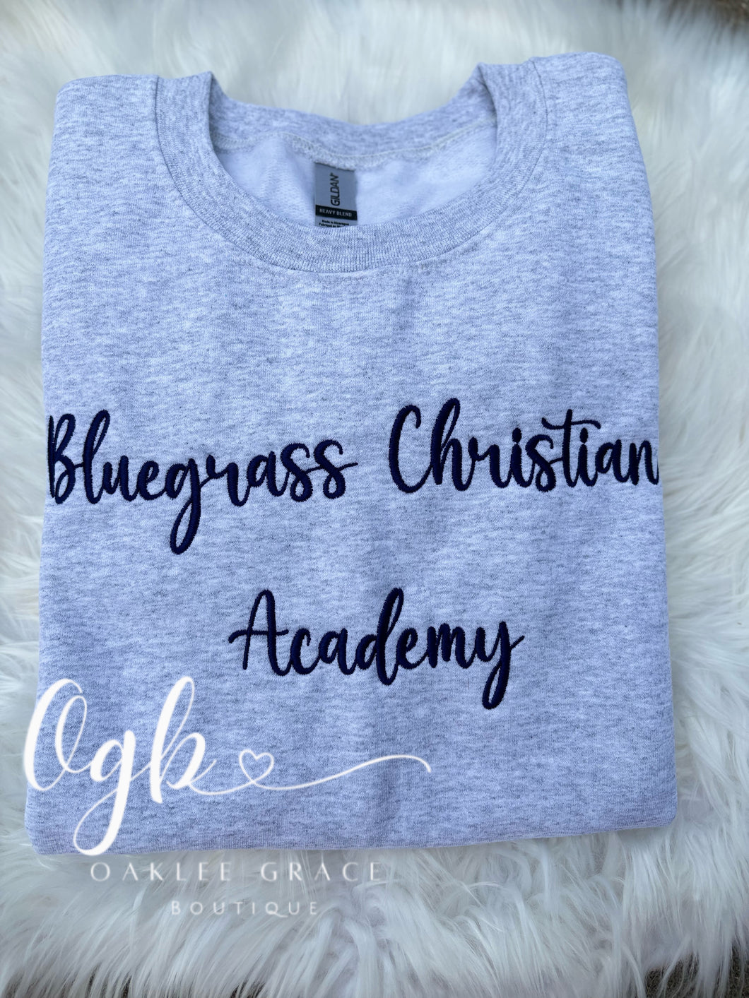 Bluegrass Christian Academy-Embroidered